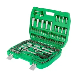 Набір інструменту Intertool з тріскачкою 1/2" & 1/4", 108 од. (ET-6108SP)
