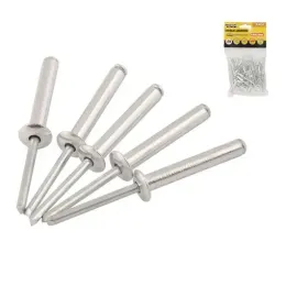 Заклепка Mastertool алюм 4.8х8.00 мм, уп. 50 шт, (20-0630)