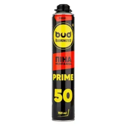 Піна монтажна професійна Budmonster PRIME 50, 750 мл