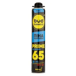 Піна всесезонна професійна BudMonster Prime 65, 840 мл