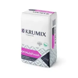 Шпаклівка гіпсова фінішна KRUMIX КМ MultiFinish, 25 кг