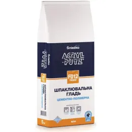 Цементна суха шпаклівка Sniezka Akryl-Putz Fasad, 5 кг
