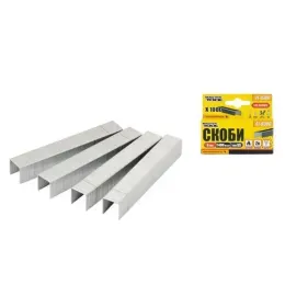 Скоба для степлера Mastertool 6 мм, 1000 шт, (41-0306)