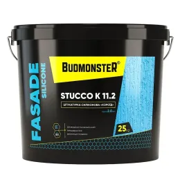 Штукатурка декоративна силіконова Короїд 2.0 BudmonsteR 11.2 STUCCO K SILICONE, 25 кг