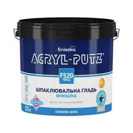 Акрилова шпаклівка Sniezka Akryl-Putz Finish, 27 кг