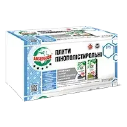 Пінопласт Anserglob EPS-50 1000х500х50 мм (11 кг/м3)