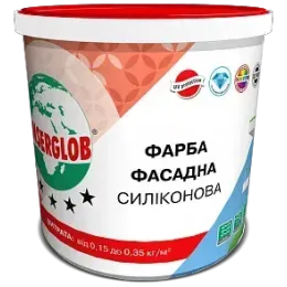 Фарба фасадна силіконова Anserglob, 7 кг