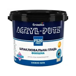 Акрилова шпаклівка Sniezka Akryl-Putz Finish, 8 кг