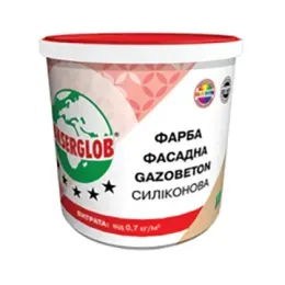 Фарба Anserglob Структурна силіконова Gazobeton 28 кг