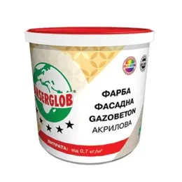 Фарба Anserglob Структурна акрилова Gazobeton 28 кг