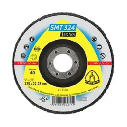 Диск шліфувальний пелюстковий 125х22.23 P40 SMT 324, (321510)