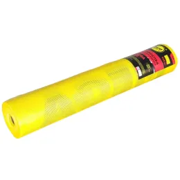 Сітка фасадна BudMonster Mega 165 г/м2 4x4 мм 1x50 м, жовта