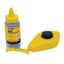 Шнур Mastertool розмічальний 30 м, крейда, рівень, (30-0641)