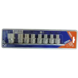 Набір головок TORX CRV 1/2 ", 8шт (E10-E24), Miol, (58-360)