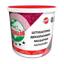 Штукатурка акрилова мозаїчна Anserglob (PK) для цоколя 25 кг