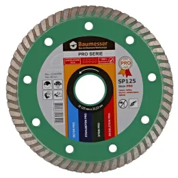 Коло алмазне Baumesser Turbo 125х2.2х8х22.23 Stein PRO, (90215082010)