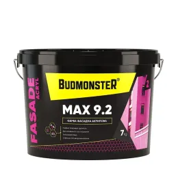 Фарба фасадна акрилова BudmonsteR 9.2 FASADE ACRYL MAX, 7 кг