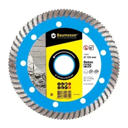 Круг алмазний відрізний Turbo 125х2.2х8х22.23 Baumesser Beton PRO, (90215008010)