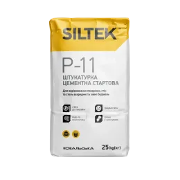 Штукатурка цементна стартова Siltek P-11, 25 кг