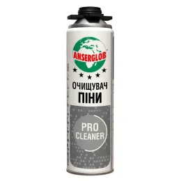 Очищувач монтажної піни Anserglob PRO Cleaner 400 мл