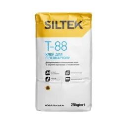 Клей для гіпсокартону Siltek T-88, 25 кг