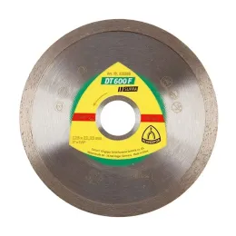 Диск алмазний Klingspor суцільний 125х1.6х22.23 DT 600 F, (325369)