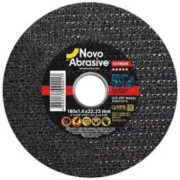 Круг відрізний по металу Novoabrasive Extreme 41 14А 180х1.6х22.23 мм, (NAECD18016)