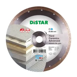 Коло алмазне Distar 7D Hard ceramics Advanced 250х1.6х1.2х10х25.4, (11120349019)