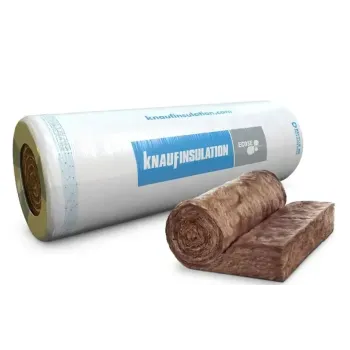 Скловата Knauf Insulation NATUROLL M 100 (24ROL) 100х1200х9100 мм 10.92 м2