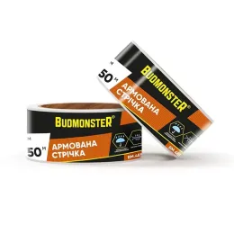 Стрічка армована BudMonster 48 мм х 50 м, (BM.4850ARS)