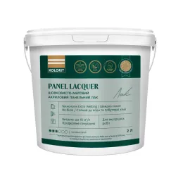 Лак панельний KOLORIT Panel Lacquer, база ЕP 0,9 л