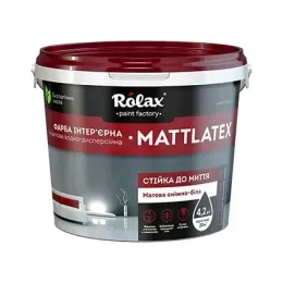 Фарба акрилова Матлатекс Rolax, 1.4 кг