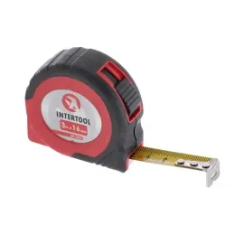 Рулетка Intertool з фіксатором 3 м х 16 мм (MT-0403)