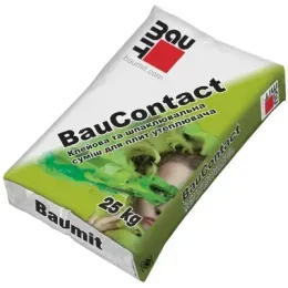 Клей армуючий для ППС і мінеральної вати Baumit BauContact, 25 кг