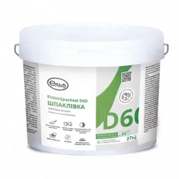 Шпаклівка акрилова фінішна Elf Decor FinishSpachtel D60, 27 кг