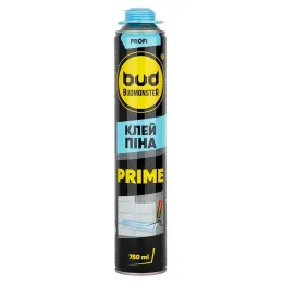 Клей-піна для утеплювача професійна Budmonster PRIME, 750 мл