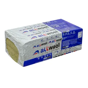 Мінеральна вата ALL WOOL 40 1200х600х100-4шт, 2.88 м?, 0.288 м3