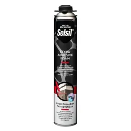 Клей-піна професійна Selsil SELFOAM 750 мл/850 г