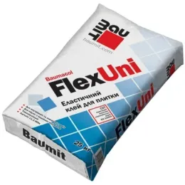 Клей для плитки Baumit FlexUni високоеластичний, 25 кг