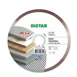 Коло алмазне DISTAR цілісне 1A1R 250x1.6 / 1.2x10x25.4 Hard ceramics, (11120048019)