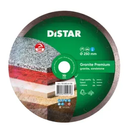 Коло алмазне DISTAR цілісне 1A1R 250x1.7х10x25.4 Granite Premium, (11320061019)