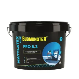 Фарба інтер'єрна латексна BudmonsteR 8.3 MATTLATEX LUXE PRO, 3.5 кг