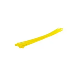 Хомут Mastertool пластиковий 3.6х200 мм жовтий, 100 шт (20-1721)