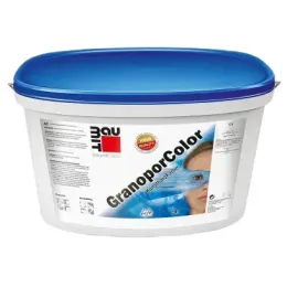 Фарба фасадна акрилова Baumit GranoporColor GMF під 2,3,4,5, 22.4 кг, 14 л
