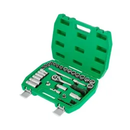 Набір інструменту Intertool з тріскачкою 3/8", 39 од. (ET-6039SP)