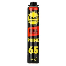 Піна професійна Budmonster Prime 65, 840 мл, 980 г
